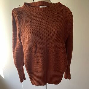 Nine West mini puff sleeve Women's Sweater